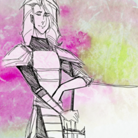 Drawing by Theo
